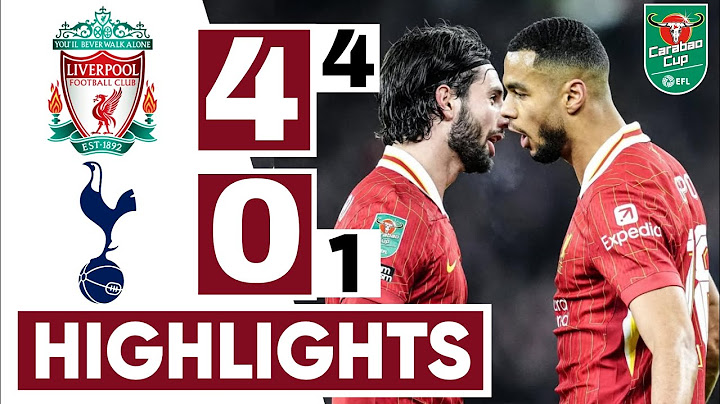 🔴Liverpool vs Tottenham (4-0) Extended HIGHLIGHTS | Carabao Cup Semi-Final | EFL Cup 2024/25!