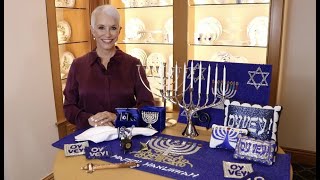 Look what I found at GEARYS this week: the perfect Hanukkah décor.  | Fran Berger