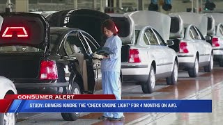 STUDY: Drivers ignore the 'check engine light' for around 4 months