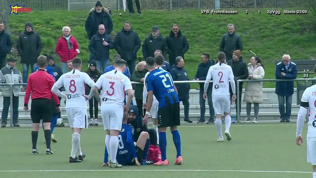 2022 04 03  FV N'rh  Landesliga Gr 3 2021 22 SP 20 VFB Frohnhausen vs  SpVgg Steele 03 09