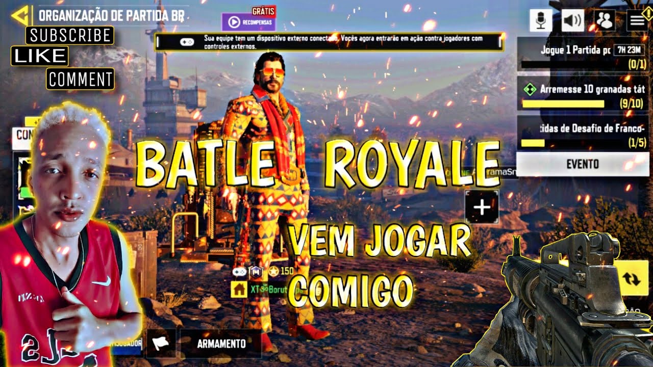 COD MOBILE GAMEPLAY LIVE BRASIL// CALL OF DUTY MOBILE LIVE STREAM ...