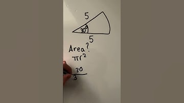 How to find Area Of Sector. (DONT MISS OUT)! #viral #maths