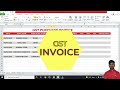 How to Create Multiple GST Rate in Single Bill in Ms- Excel || Shashi Sir