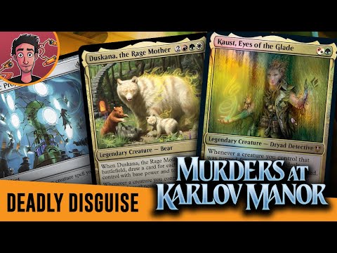 Deadly Disguise Full Commander Deck Reveal | Murders at Karlov Manor Commander Spoilers - YouTube Deadly Disguise Full Commander Deck Reveal | Murders at Karlov Manor Commander Spoilers - YouTube