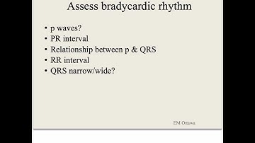 Arrhythmia Part 1 (Bradycardia)