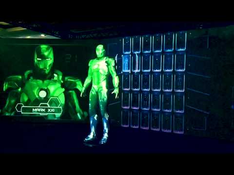 漫威超級英雄特展-鋼鐵軍團3D光雕