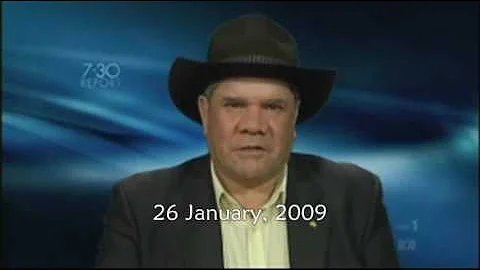 Prof. Mick Dodson, Australian of The Year, 26 Janu...