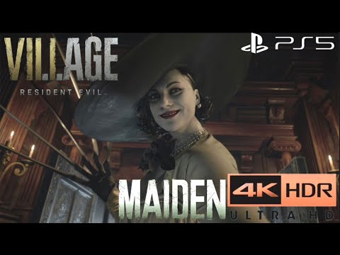 RESIDENT EVIL VILLAGE : MAIDEN DEMO : PS5 GAMEPLAY 4K - HDR