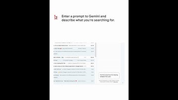 Make finding emails and attachments a breeze using Gemini in Gmail. Here’s how.