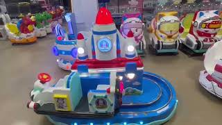 2 Players Kiddie Castal Train Ride