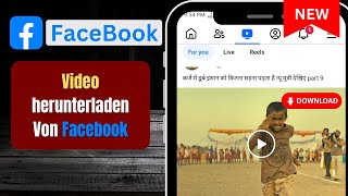 So laden Sie Videos von Facebook herunter || Facebook-Videos herunterladen (iOS & Android) screenshot 5