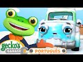 Tilly, a Bola de Neve! | 1 HORA DO GECKO BRASIL! | Desenhos Animados Infantis em Português