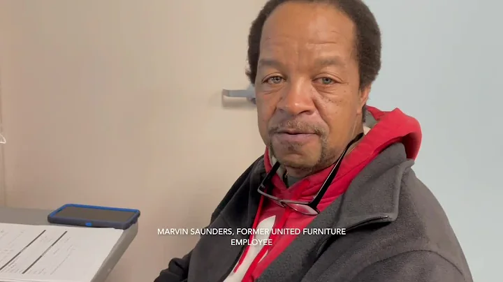 Former United Furniture employee Marvin Saunders