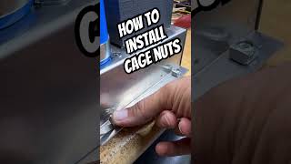 How To Install Cage Nuts