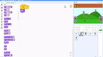 【095集】新版少儿编程scratch3 0从入门到精通系列教程 095   94 火柴人战争 1