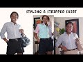 How To  Style a Striped Shirt  for Spring  and Summer#buttondownstripedshirt