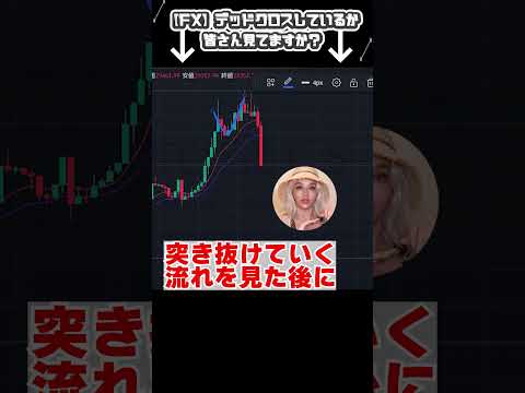 【FX】デッドクロスしているか、皆さんしっかり見てますか？🤔【重要】　#shorts