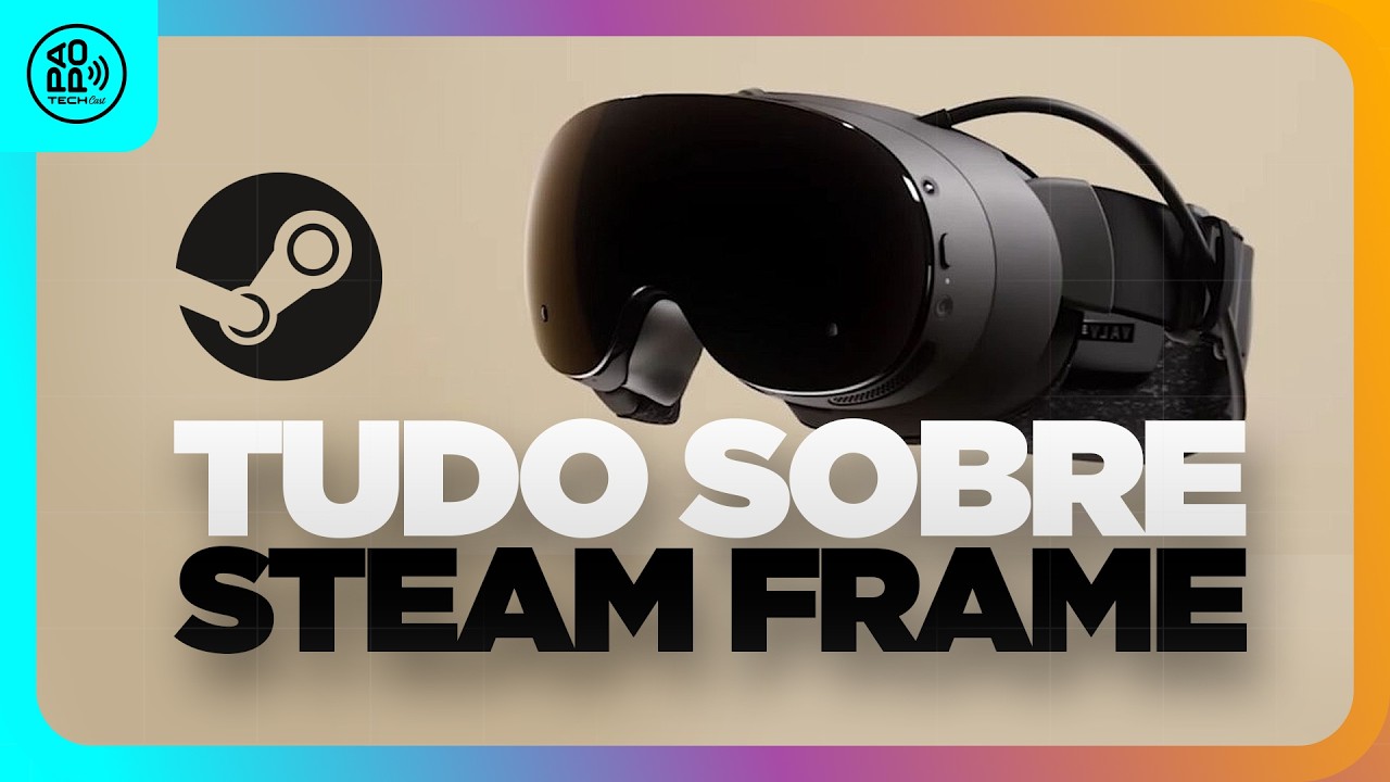 Saiba tudo sobre Steam Frame: O VR da Valve para Games! - YouTube