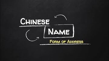 [JK] Why Do Chinese People Say Their Last Name First ??