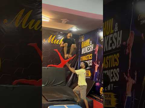 बाप रे Double miss ho gyi #shorts #doublebackflip #youtubeshorts #gymnasticclass #academy #sirsa
