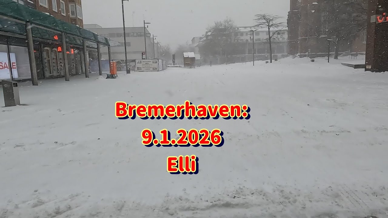 Bremerhaven am 9.1.2026: Elli.
