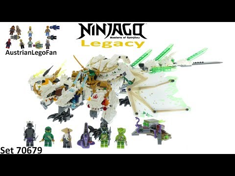 LEGO Ninjago Dragons Compilation with Minifigures (knock-off). 