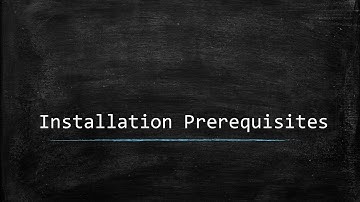 Blue Prism Video Tutorial | 004 | Installation Prerequisites