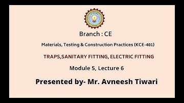 Materials, Testing & Construction Practices || AKTU Digital Education