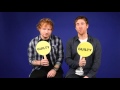 Ed Sheeran and Jamie Lawson play Never Have I Ever
