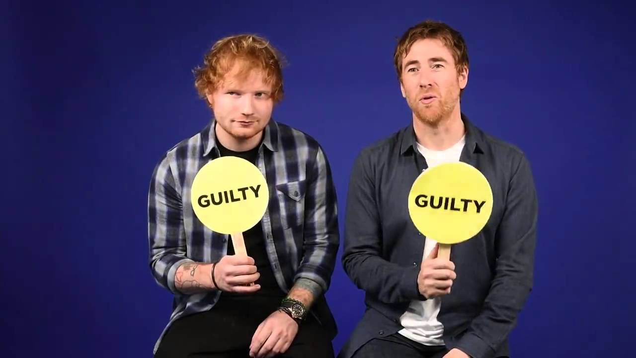 Ed Sheeran and Jamie Lawson play Never Have I Ever
