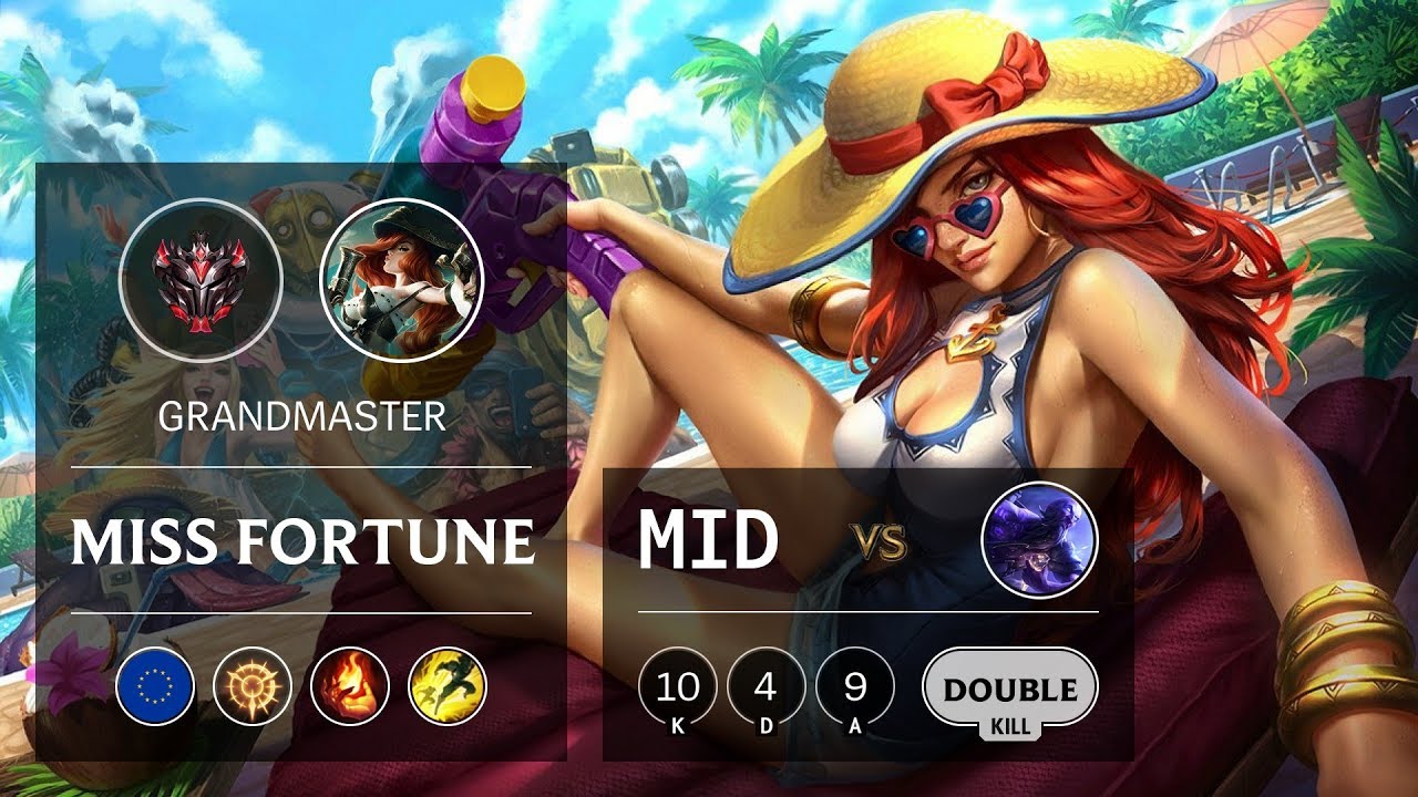 Miss Fortune Mid vs Ryze - EUW Grandmaster Patch 9.7
