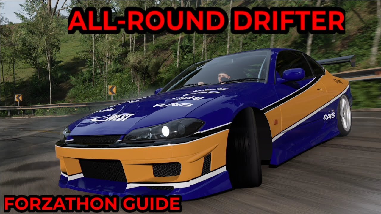 Forza Horizon 5, all round drifter, nissan s15, ultimate drift skill, drift...