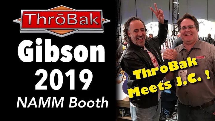 Gibson NAMM 2019: James Curleigh Meets ThroBak - Guitar Highlights