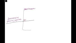 Brace Map on Demonstrative Adjectives and Pronouns