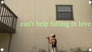 can't help falling in love cover chords