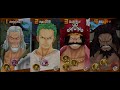 Luffy (Marine War) X Shirohige in TREASURE HUNT 5