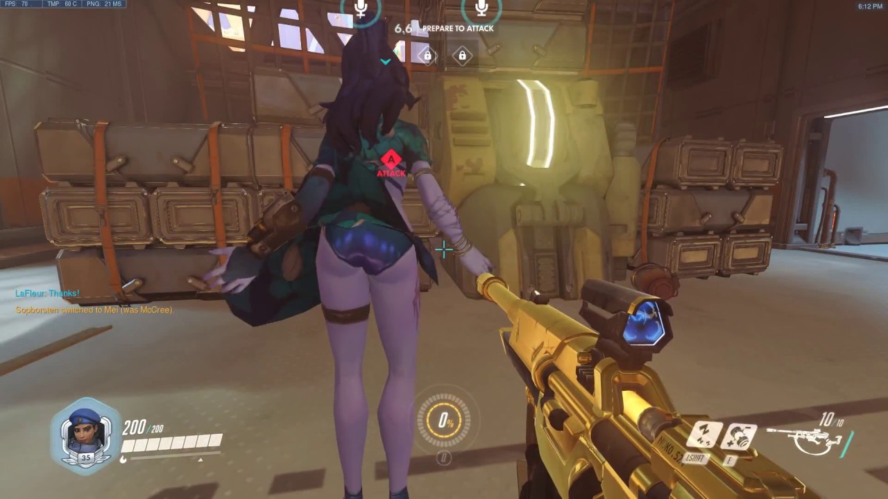 Widowmaker, Booty.