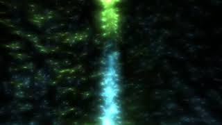 Free | Fond Animé Bleu & Vert Lumineux Pour Vos Vidéos screenshot 2