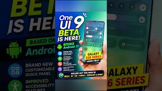 Samsung's biggest update is finally here #OneUI9 #Galaxy #Tech