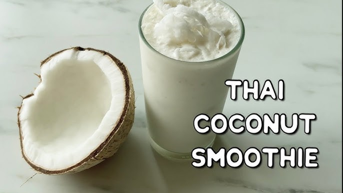 Thai Coconut Smoothie Recipe: Refreshing and Creamy Delight