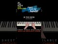 In The Mood #GlennMiller #pianoarrangement #sheetmusic