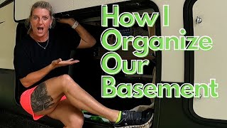 RV Basement Storage Tour: How to Optimize Your Space by Bill and Kelley Adventures 1,008 views 10 months ago 9 minutes, 9 seconds