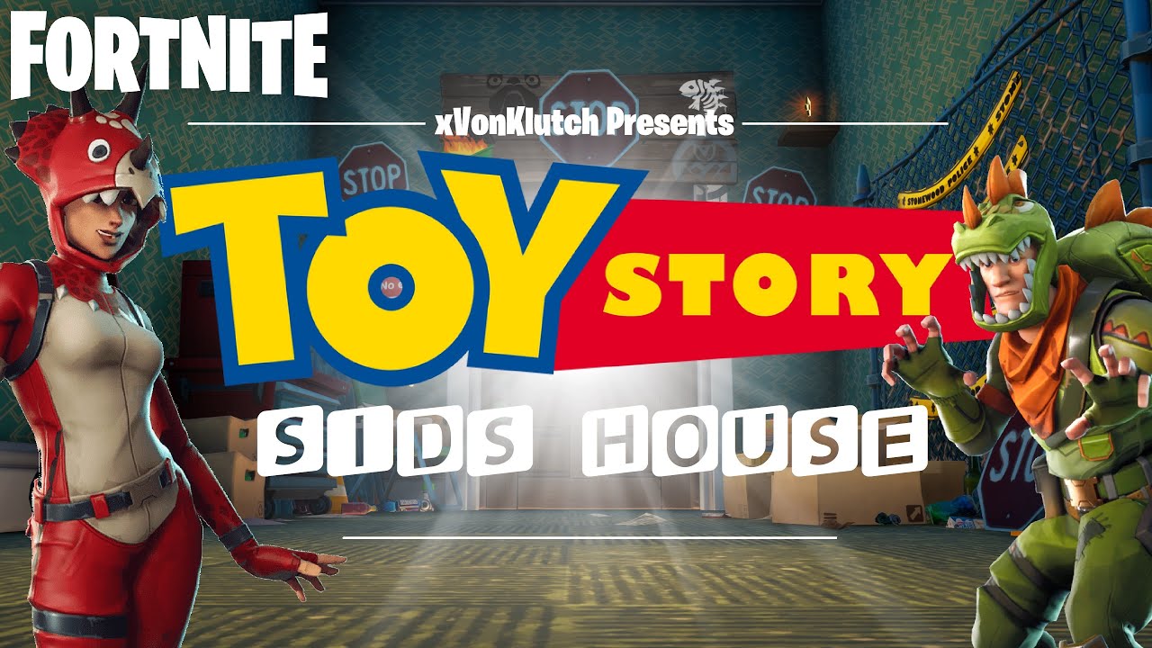 Toy Story 3 Sid's House (Trailer) Creative Showcase Fortnite YouTube