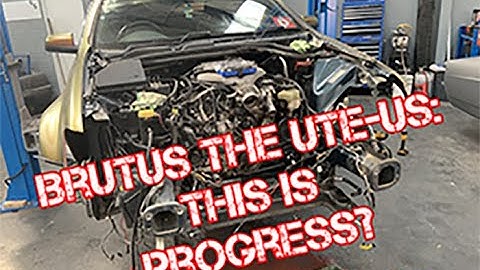 VE Commodore SV6 engine replacement - Brutus