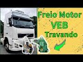 Válvula EPG do Freio Motor Travando - Volvo FH 440 Clássico