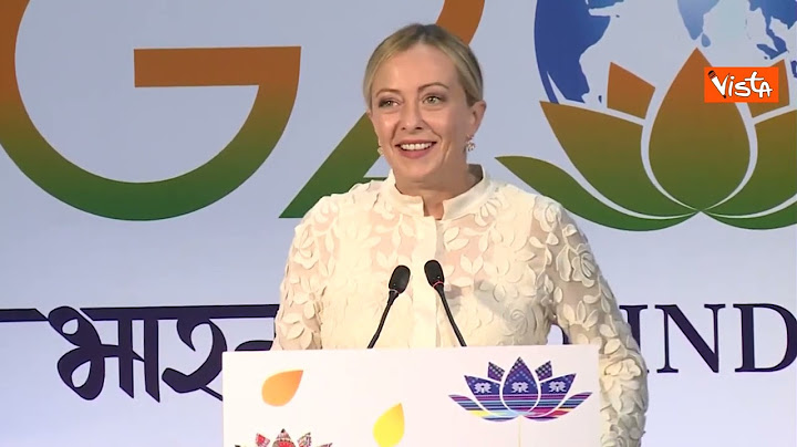 G20, la conferenza stampa integrale di Giorgia Meloni