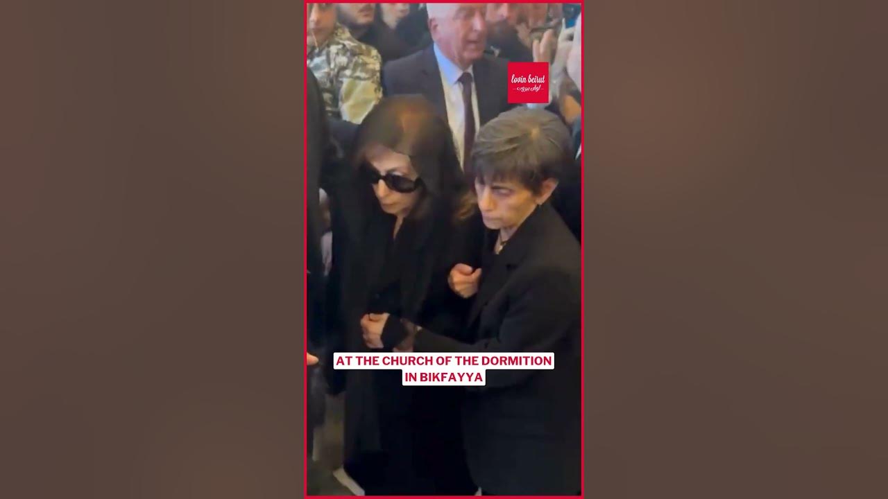 Lebanese icon Fairouz bid a final farewell to her son Ziad Rahbani!