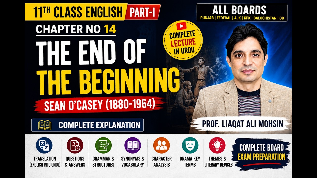 11 ENGLISH CH 14 LECTURE NO. 2 INTRODUCTION AND SUMMARY OF PLAY - YouTube