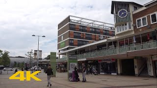 Corby Walk: Town Centre【4K】