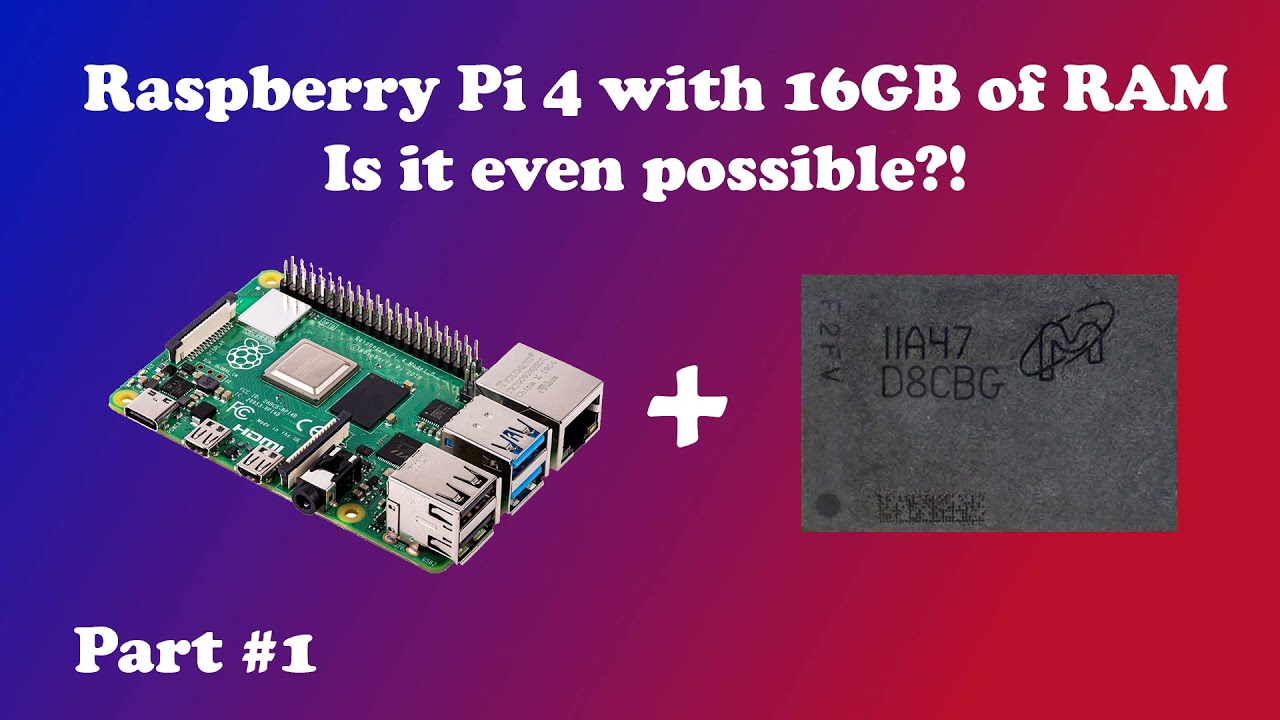 Upgrading the Raspberry Pi to 16GB of - YouTube